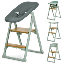 Стульчик El Camino Growee ME 1222 Sage Green зеленый, трансформер 4 в 1